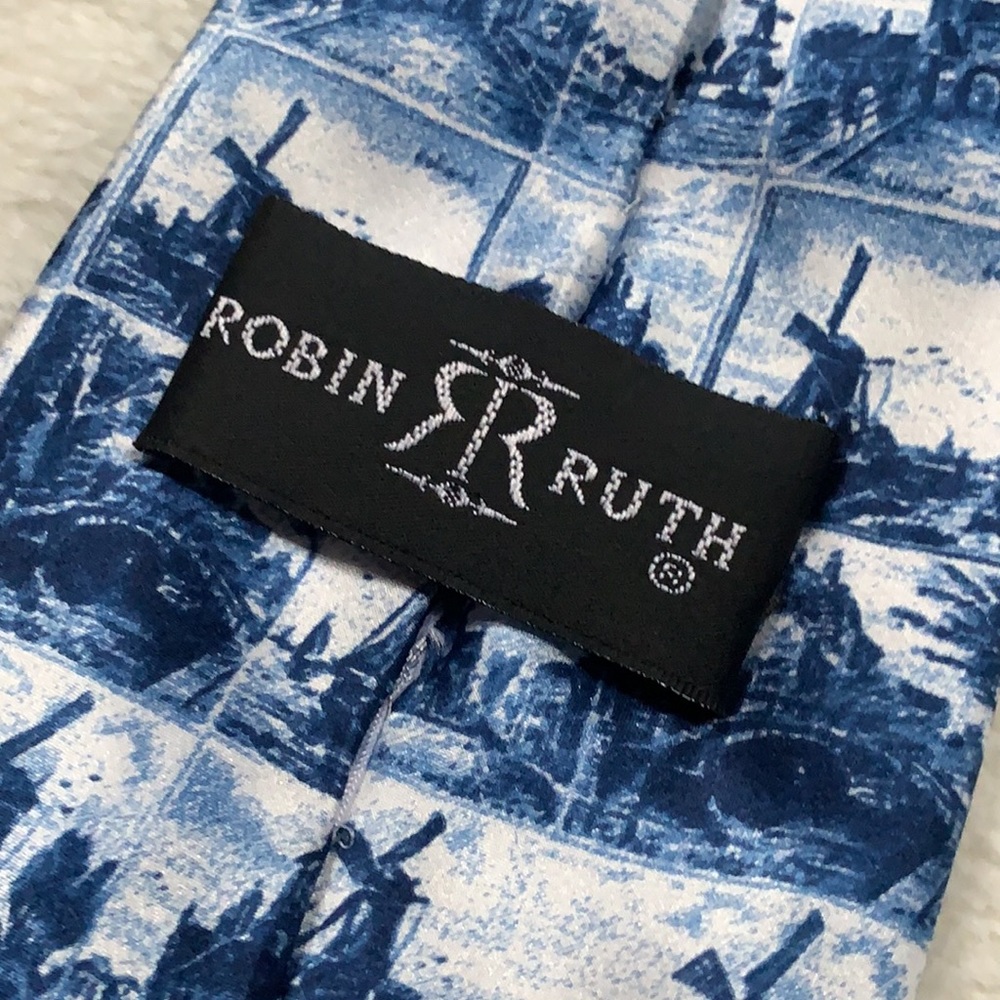 Robin Ruth silk tie!! - Picture 3 of 4